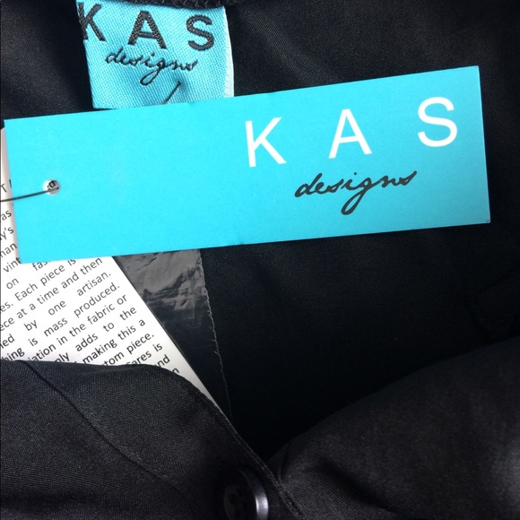 Kas Designs Black Lace Panel shirt - Picture 5 of 6